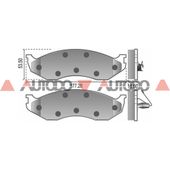 PASTILLA DE FRENO KIA CARNIVAL