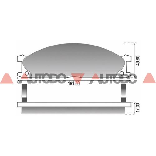 PASTILLA DE FRENO NISSAN PATHFINDER, FRONTIER