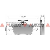 PASTILLA DE FRENO CITROEN C5|FORD FOCUS, KUGA, ECOSPORT, FOCUS II|CHEVROLET VECTRA