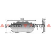 PASTILLA DE FRENO HYUNDAI SANTA FE, GENESIS|KIA CARNIVAL, SORENTO