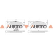 PASTILLA DE FRENO CITROEN C3|PEUGEOT 208|FIAT UNO, GRAND SIENA, PALIO