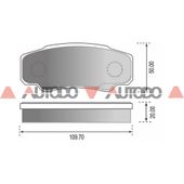 PASTILLA DE FRENO CITROEN JUMPER|FIAT DUCATO|PEUGEOT BOXER