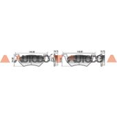 PASTILLA DE FRENO VW UP