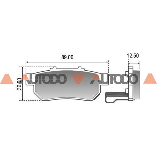 PASTILLA DE FRENO HONDA ACCORD, CITY, FIT, CIVIC|ROVER 45, 200, 220, 414, 416, 420, 618, 620, 623|SUZUKI SWIFT
