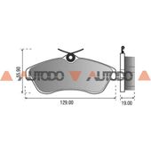 PASTILLA DE FRENO CITROEN C3