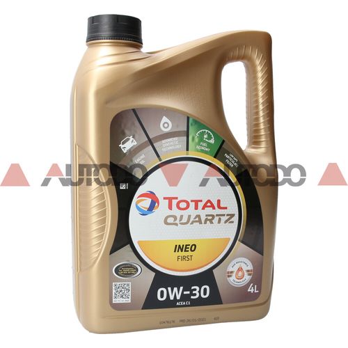 Aceite Quartz Ineo First 0W30 Sintetico 4LTS