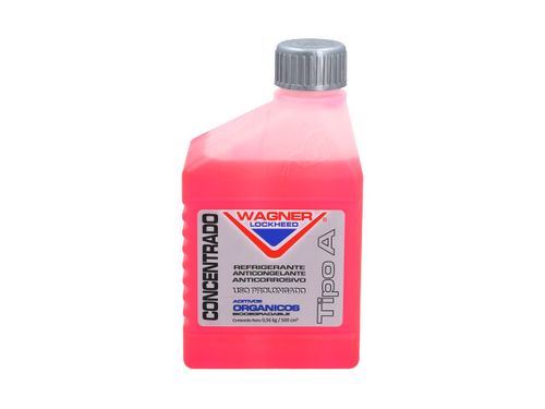 LIQUIDO REFRIGERANTE CONCENTRADO ORGANICO ROJO 500CC