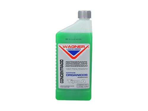 LIQUIDO REFRIGERANTE VERDE ORGANICO CONCENTRADO 1LTS