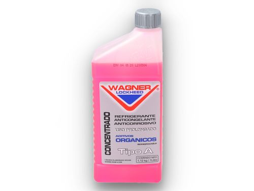 LIQUIDO REFRIGERANTE ROJO ORGANICO CONCENTRADO 1LTS
