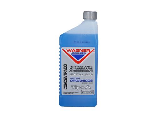 LIQUIDO REFRIGERANTE CONCENTRADO ORGANICO AZUL 1LTS