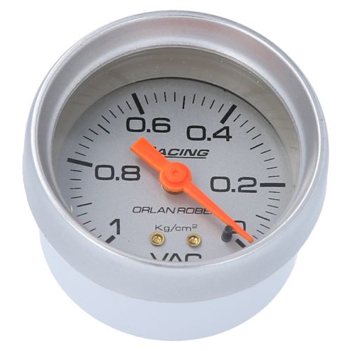 Reloj De Presión De Vacio Universal Plateado