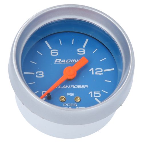 Reloj De Presión De Nafta Celeste