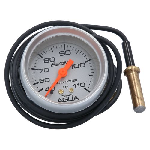 Reloj Temperatura Agua Plateado