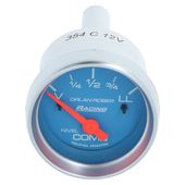 Reloj Nivel Combustible Celeste
