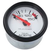 Reloj Temperatura Aceite Blanco Sensor