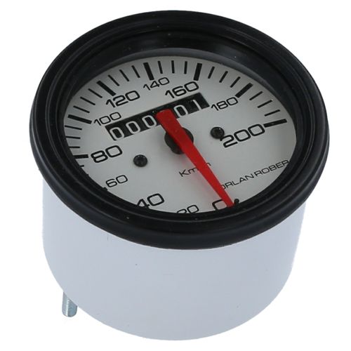 Reloj Velocimetro Blanco Americano