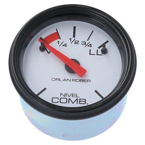 Reloj Nivel Combustible Blanco