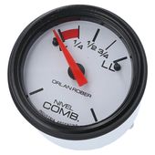 Reloj Nivel Combustible Blanco