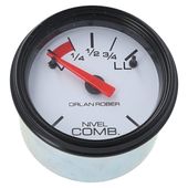 Reloj Nivel Combustible Blanco