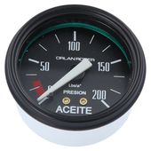 Reloj De Presión De Aceite Mecánico