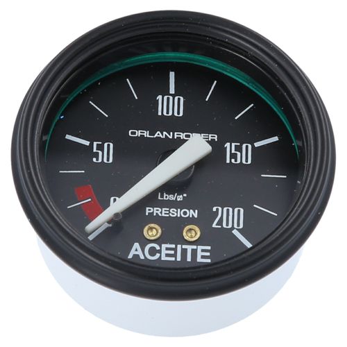 Reloj De Presión De Aceite Mecánico