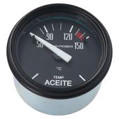 Reloj Temperatura Aceite Negro Sensor
