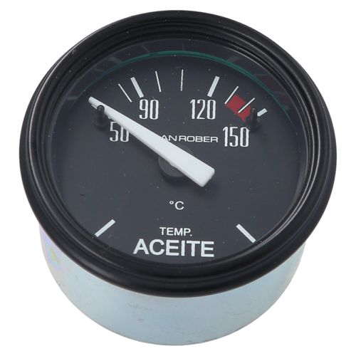 Reloj Temperatura Aceite Negro Sensor