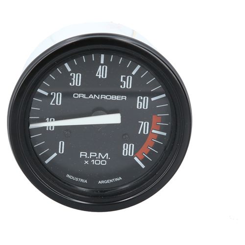 Reloj Tacometro Nafta Negro