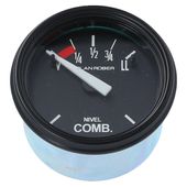 Reloj Nivel Combustible Negro