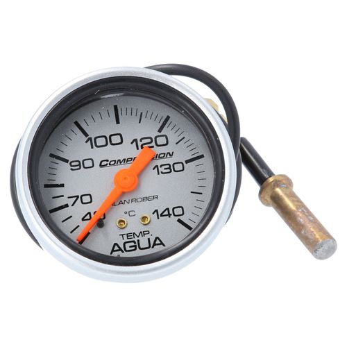 Reloj Temperatura Agua Competición Plateado