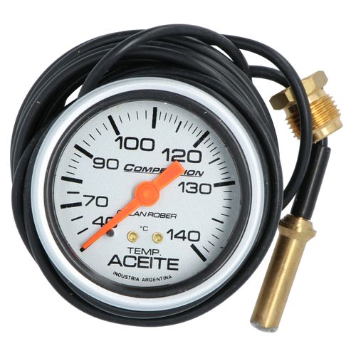 Reloj Temperatura Agua Competición Plateado