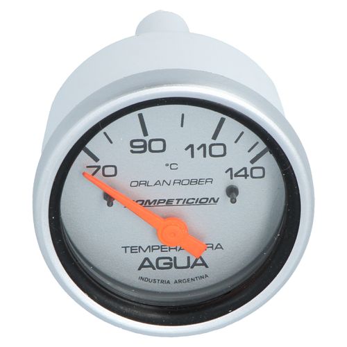 Reloj Temperatura Agua Electrico Competición Plata