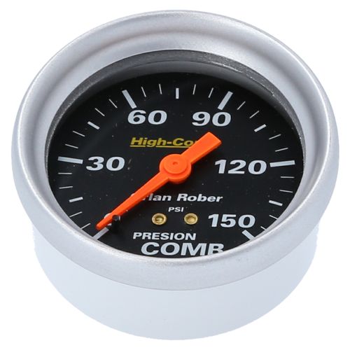 Reloj De Presión De Nafta H-Racing Negro