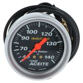 Reloj Temperatura Aceite H-Competición Negro