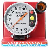 Reloj Tacometro H-Competición Plateado