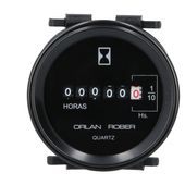 Reloj Horimetro Electrico Negro