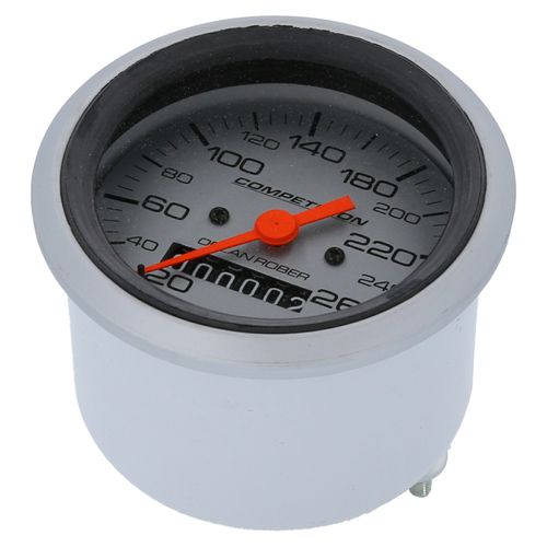 Reloj Velocimetro Plateado Europeo