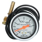 Reloj Temperatura Agua Competición Plateado