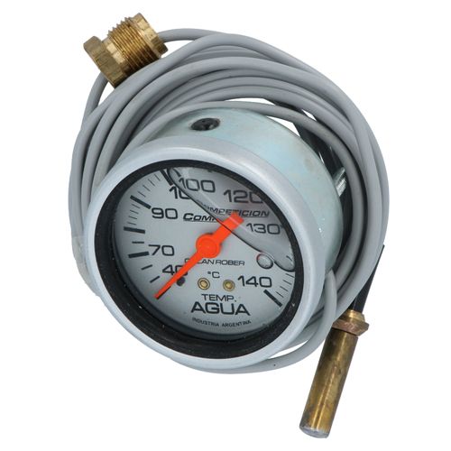 Reloj Temperatura Agua Competición Plateado Glicerina