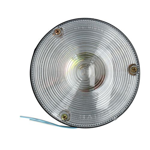 Faro universal redondo cristal unipolar
