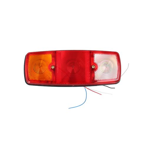 Faro trasero cristal rojo ambar