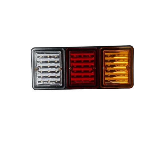 Faro trasero electronico cristal rojo
