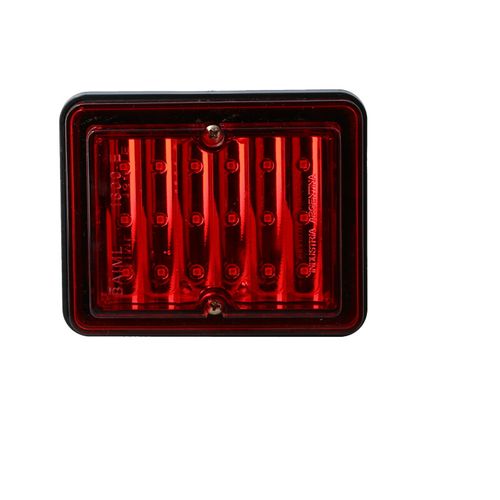 Faro trasero electronico bipolar bivoltaje rojo