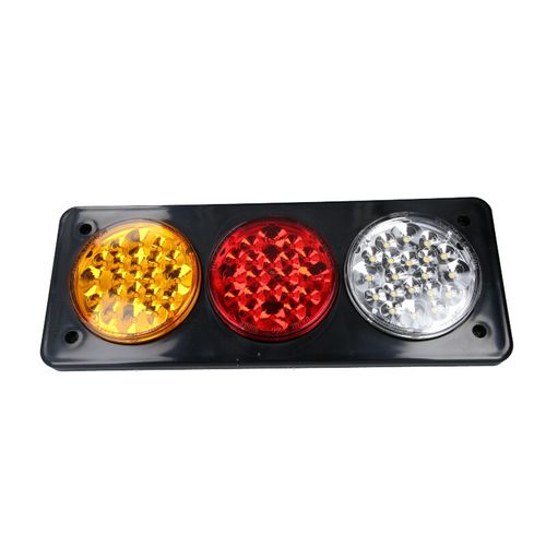 Faro trasero cristal rojo ambar