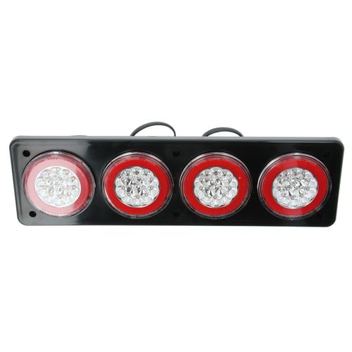 Faro trasero bivoltaje cristal rojo rojo ambar