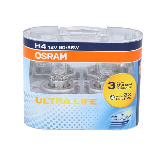 LÁMPARA H4 P43T ULTRALIFE DUO PACK