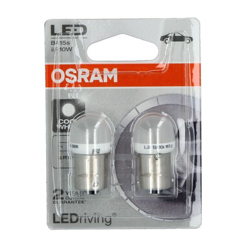 LED BA9S 1,2W COOL WHITE DUO PACK