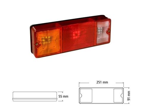 Faro Trasero Electronico