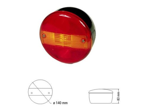 Faro trasero