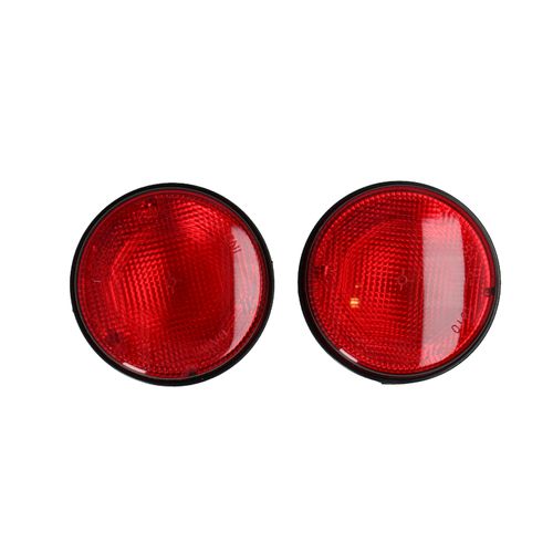 Lente faro rojo